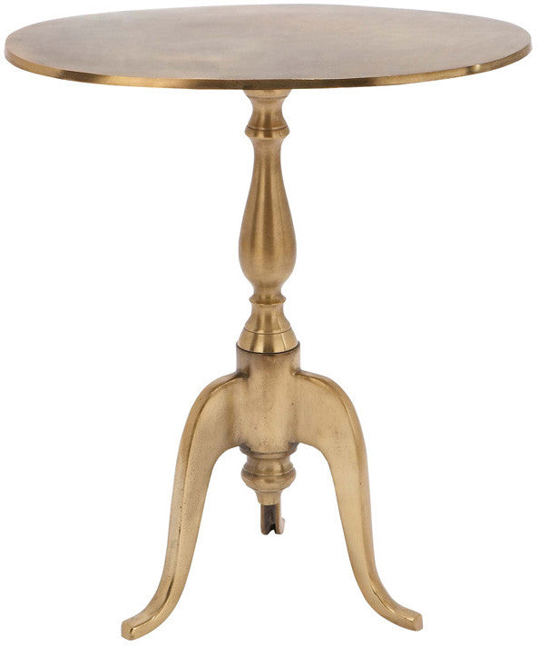 Bayden Hill Alum Accent Table 19"w, 21"h