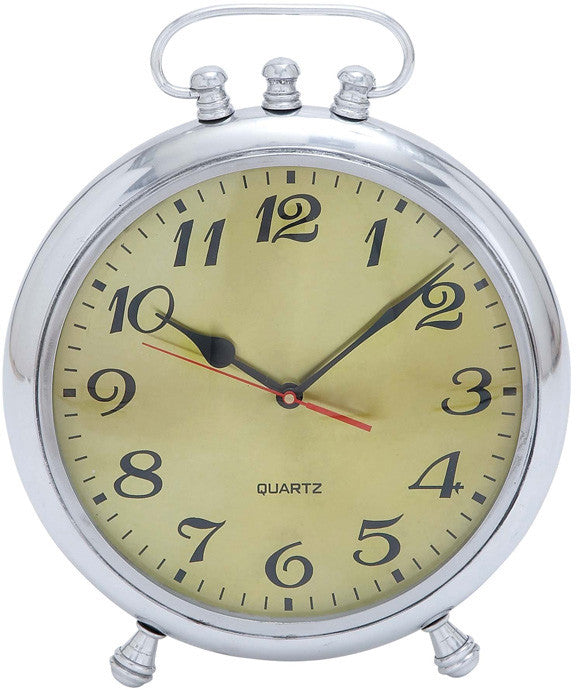 Bayden Hill Alum Clock 13"h, 11"w