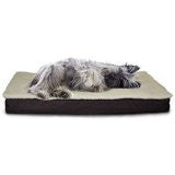 Furhaven Pet Products 32303436-m Medium Deluxe Outdoor Convertible Memory Foam Mat Espresso