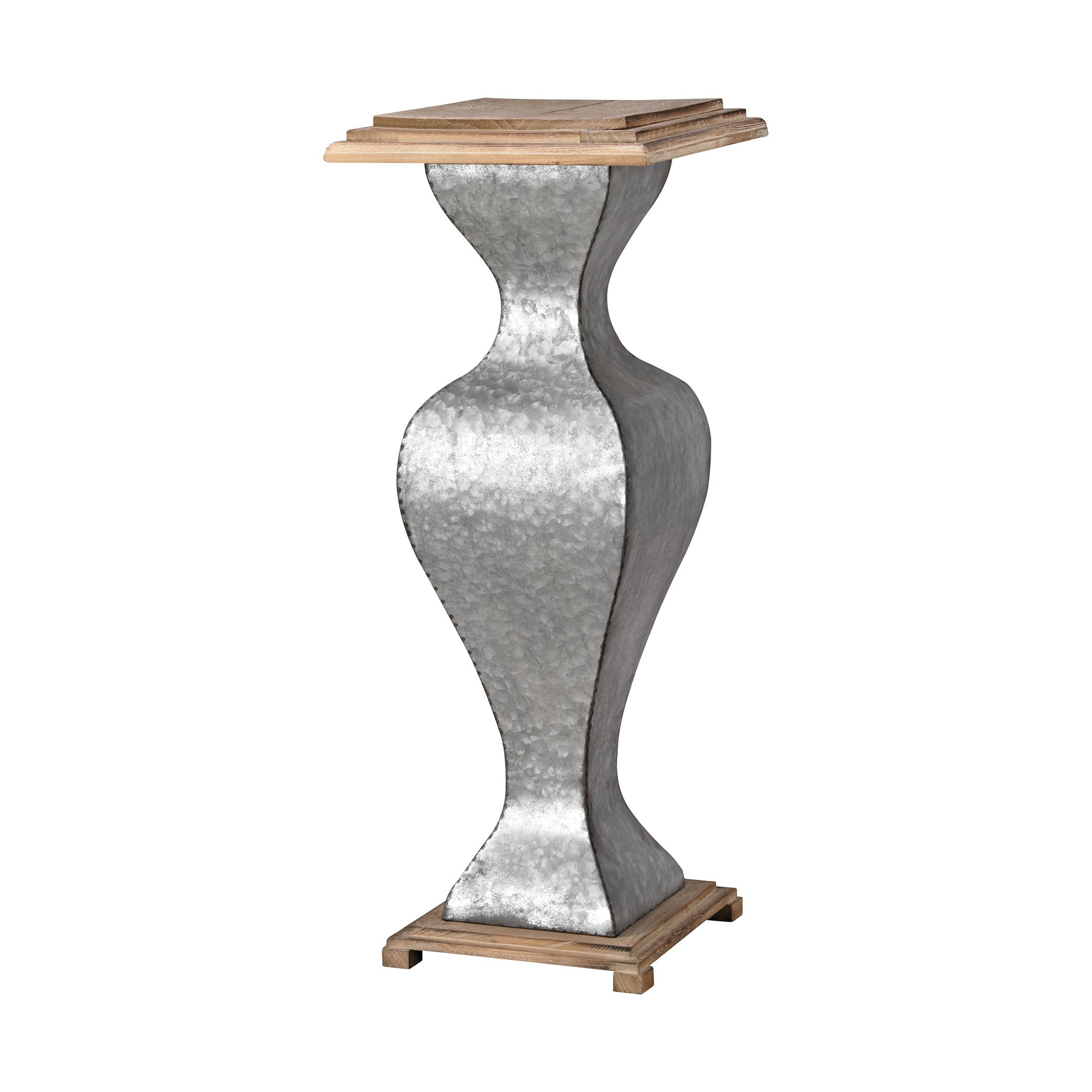 Guildmaster Gui-326-8702 Soissons Collection Galvanized Tin Finish Table