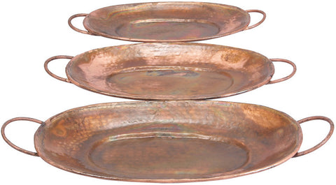 Bayden Hill Metal Copper Tray S3 272422