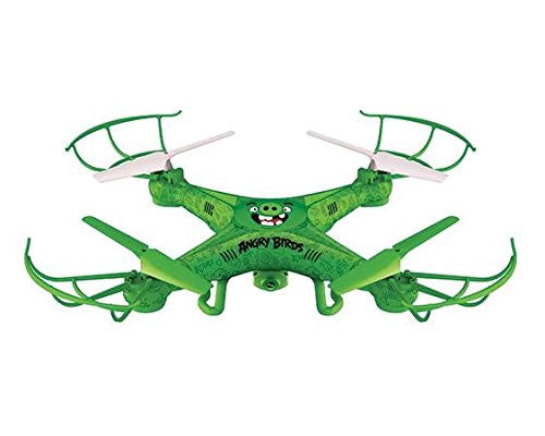 Angry Birds Licensed 4.5-channel 2.4 Ghz Remote Control Camera Drone Squak-copter - The Pigs