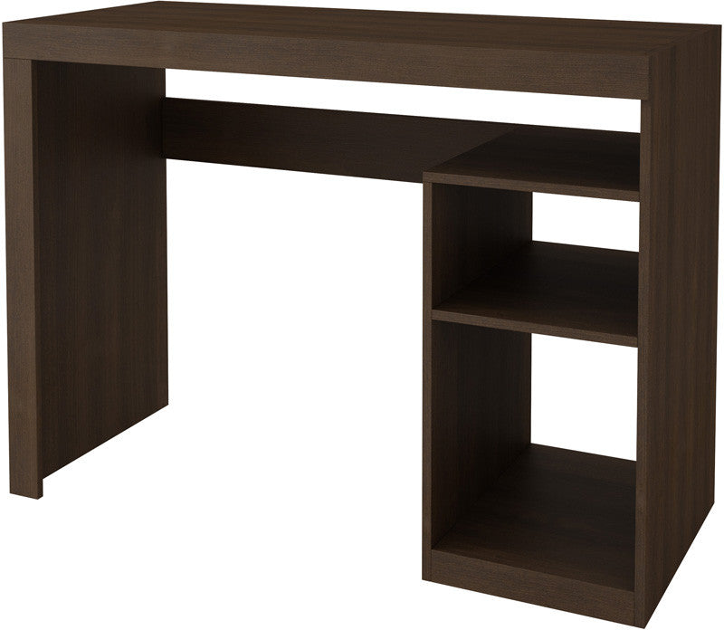 Accentuations By Manhattan Comfort Simple Aosta Cubby Desk In Tobacco
