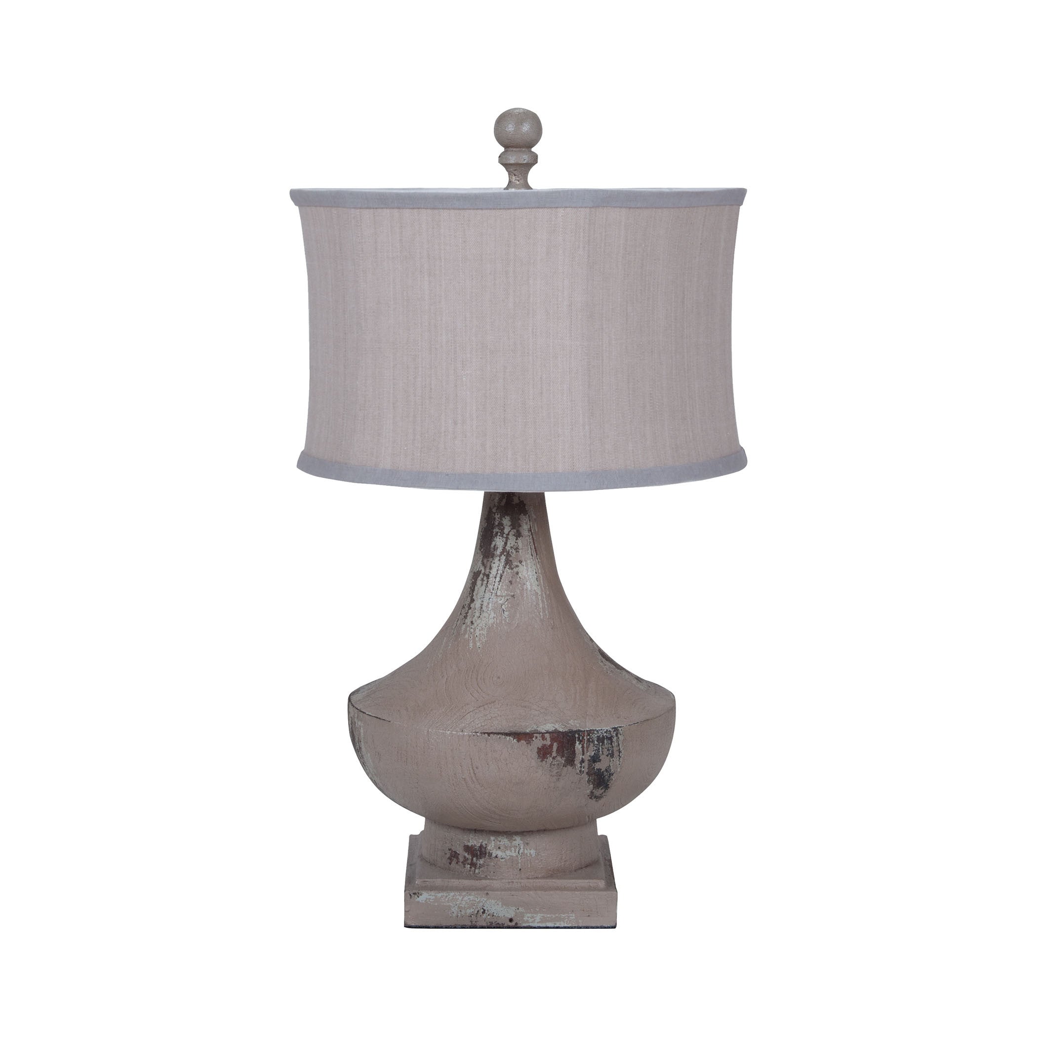 Guildmaster Gui-3516021 Vintage Collection Vintage Bleu Gris,weathered Tuscan Finish Table Lamp