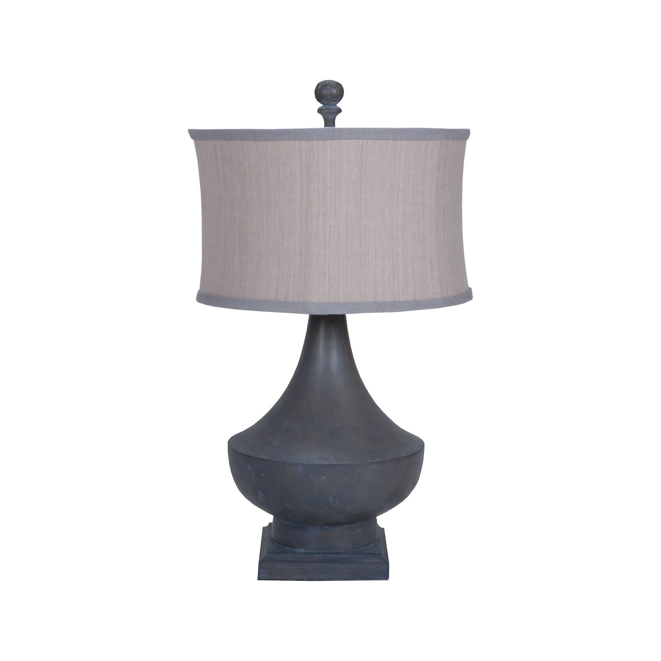 Guildmaster Gui-3516046 Vintage Collection Heritage Grey Stain Finish Table Lamp