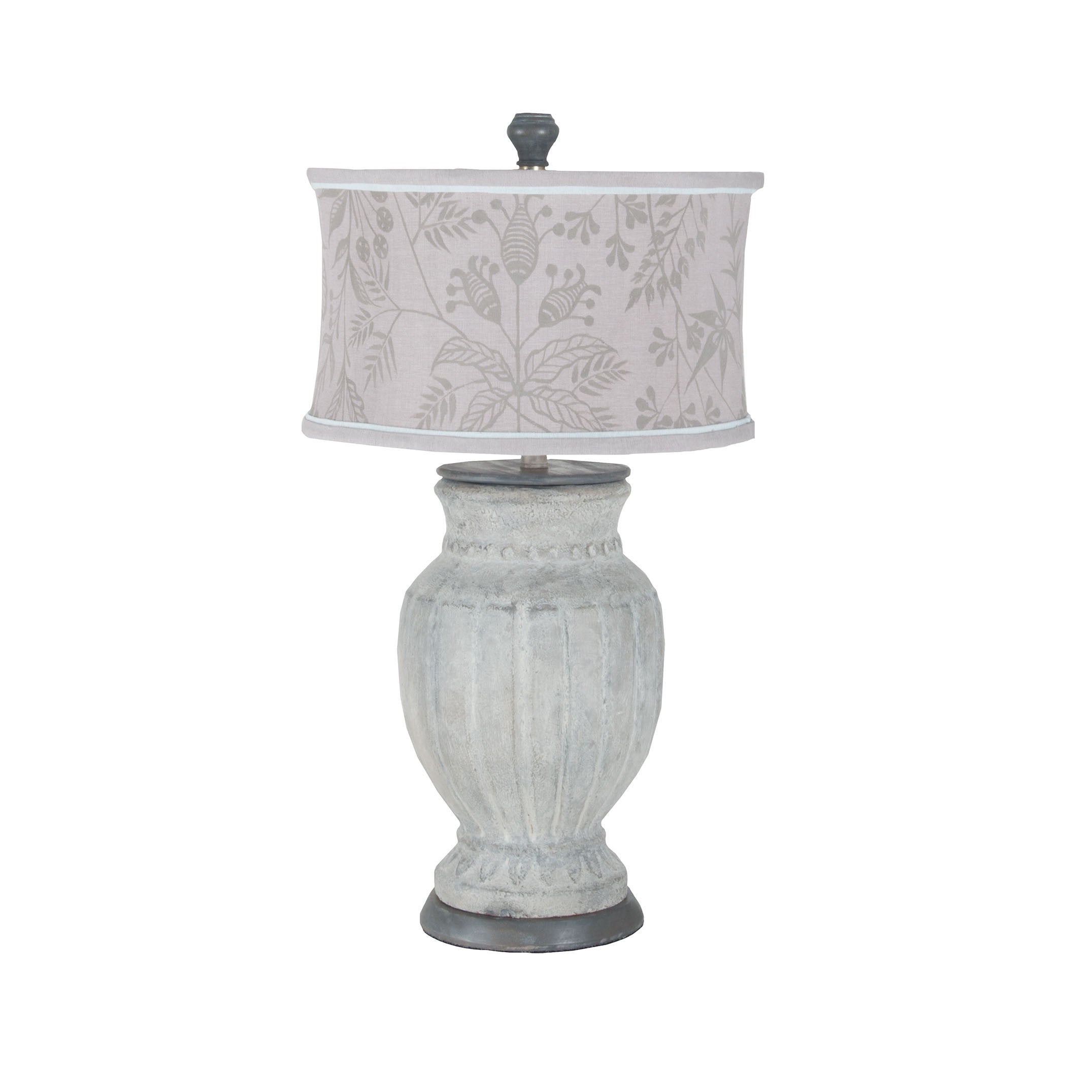 Guildmaster Gui-3516051 Parma Collection Concrete,handpainted Art Finish Table Lamp