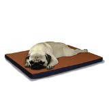 Furhaven Pet Products 35543436 27x20 Kennel Pad Blue / Orange