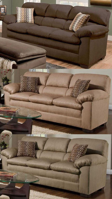 United Furniture Industries 3685-03 Lakewood Cappuccino Sofa