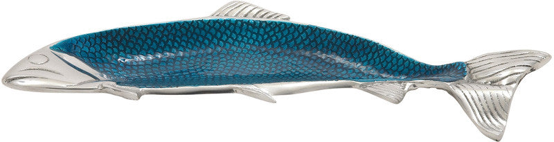 Bayden Hill Alum Enamel Fish Tray 20"w, 2"h