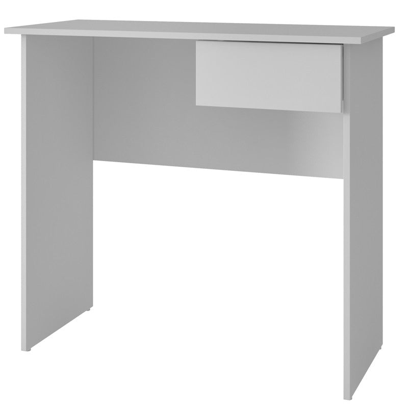 Accentuations By Manhattan Comfort Simple Cosenza Work Desk With 1- Drawer In White