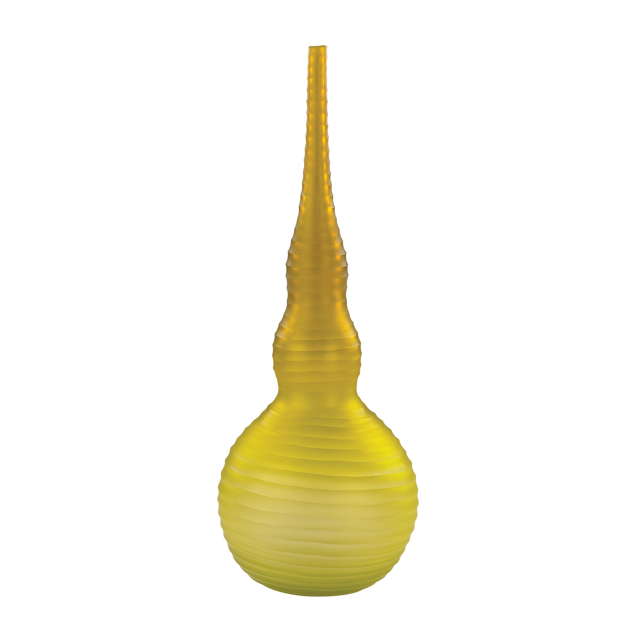 Guildmaster Gui-4154-034 Whorl Collection Amber,green Finish Finial