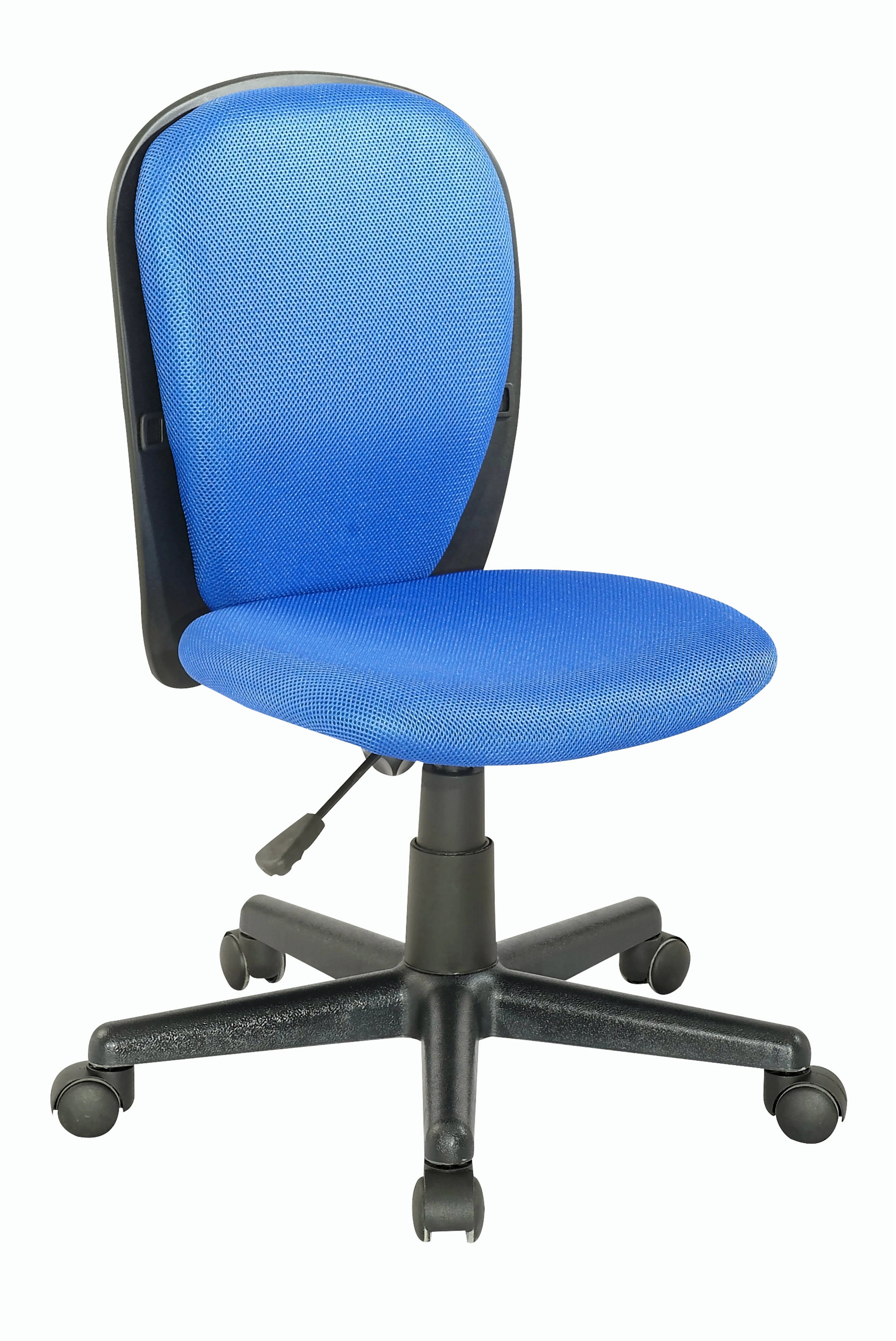 Chintaly 4245-cch-blu Fabric Back And Seat Youth Desk Chair