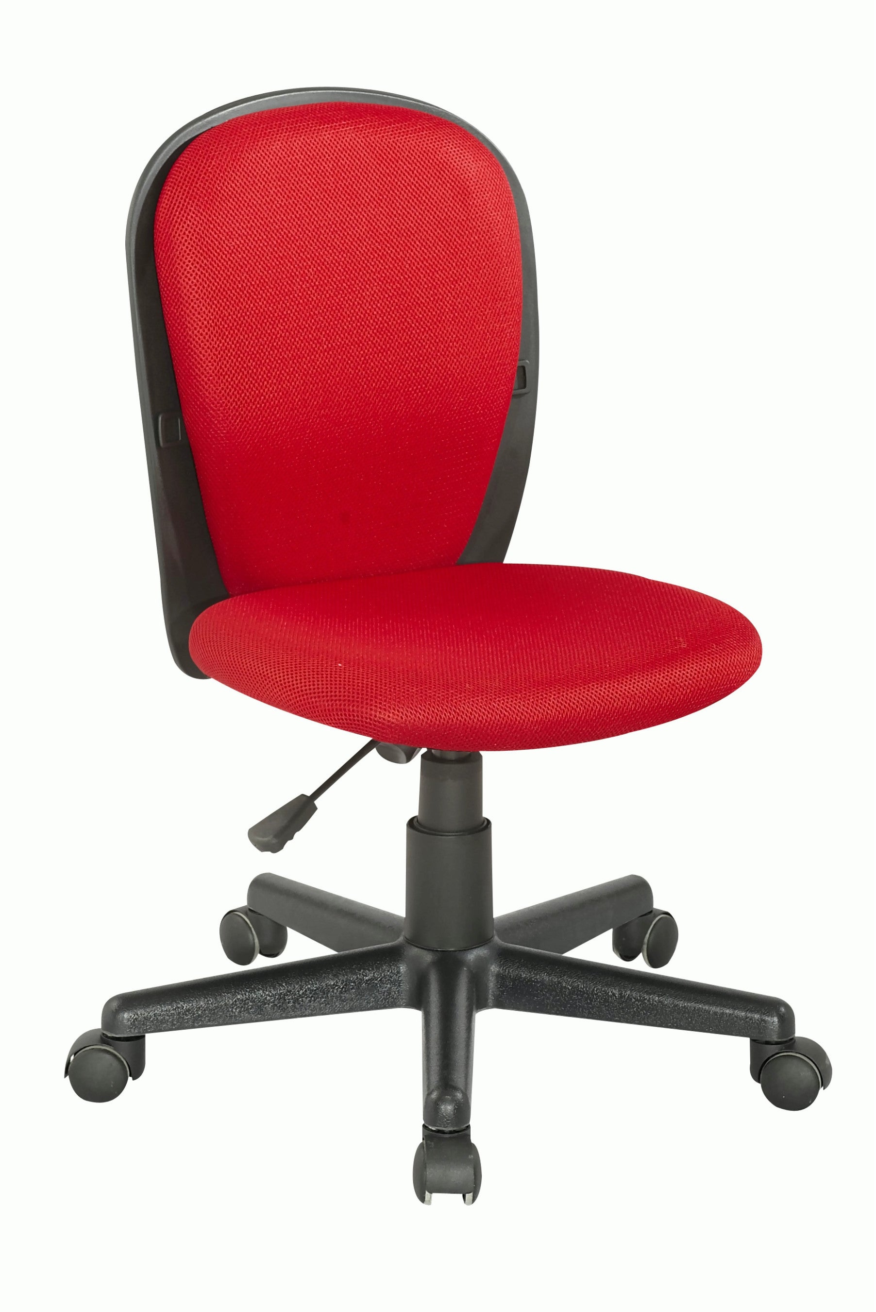 Chintaly 4245-cch-red Fabric Back And Seat Youth Desk Chair