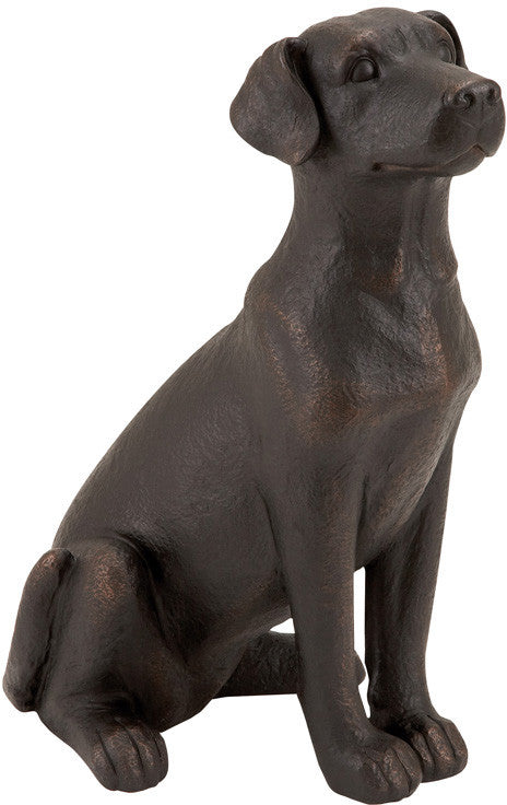 Benzara 55601 Table Top Polystone Dog Statue