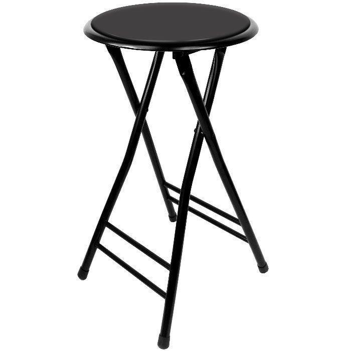 82-0827-2 24 Inch Cushioned Folding Stool - Trademark Home (set Of 2)