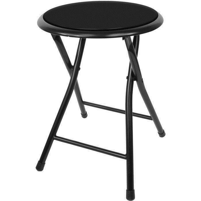 82-7879-2 18 Inch Cushioned Folding Stool - Trademark Home (set Of 2)