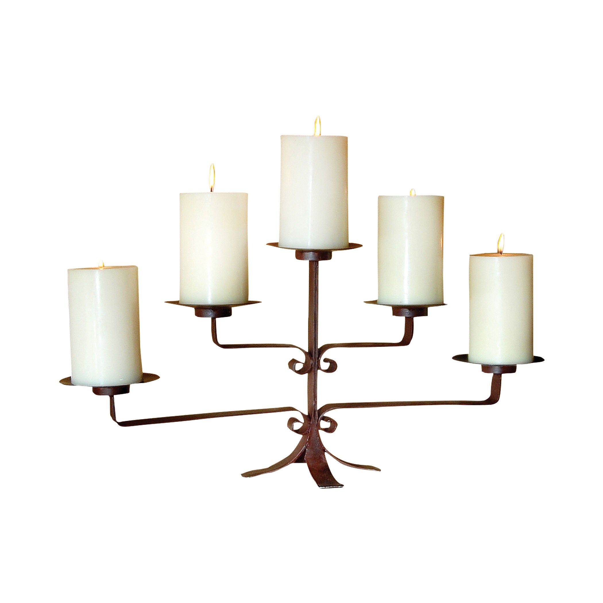 Pomeroy Pom-617621 Sierra Collection Montana Rustic Finish Candle/candle Holder