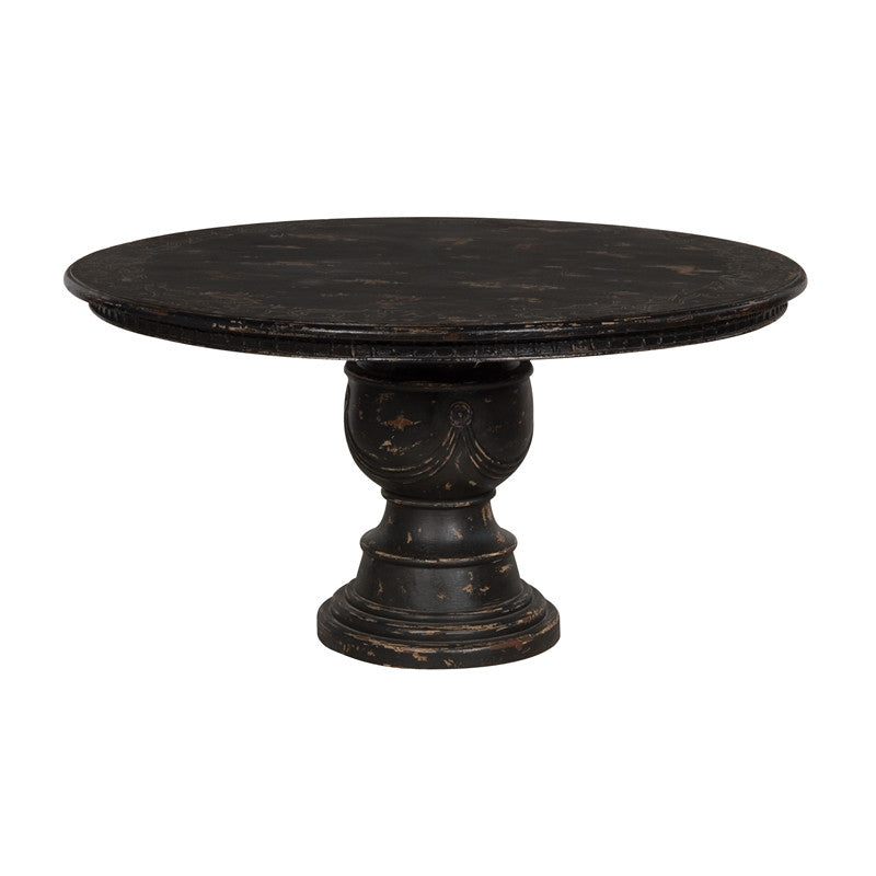 Guildmaster Gui-618002 Croley Collection Black Finish Table