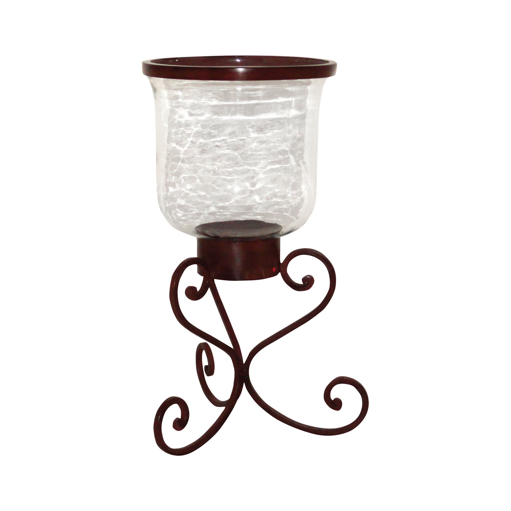 Pomeroy Pom-618147 Deseo Collection Montana Rustic,clear Finish Candle/candle Holder