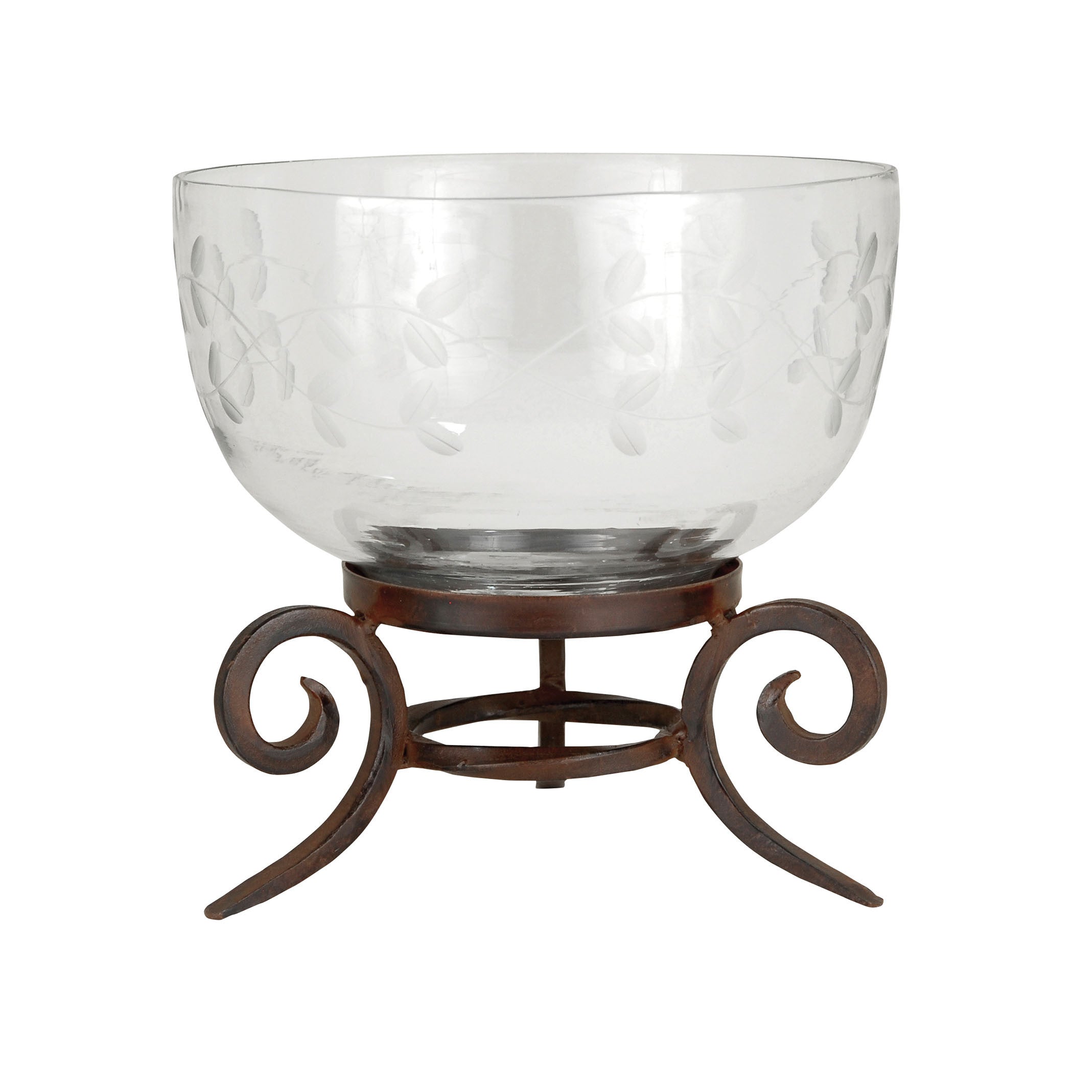 Pomeroy Pom-619212 Luminati Collection Montana Rustic,clear Finish Bowl