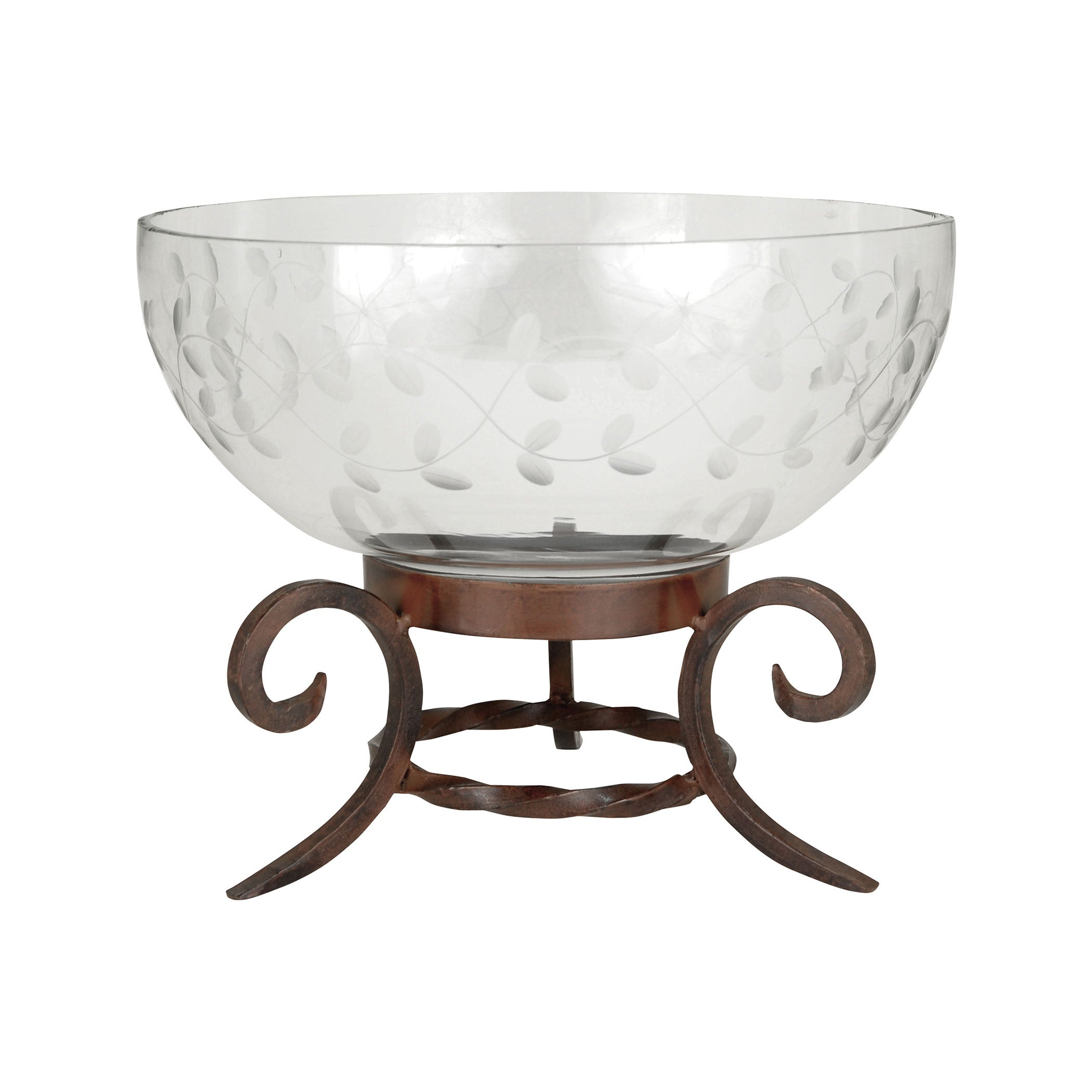 Pomeroy Pom-619229 Luminati Collection Montana Rustic,clear Finish Bowl