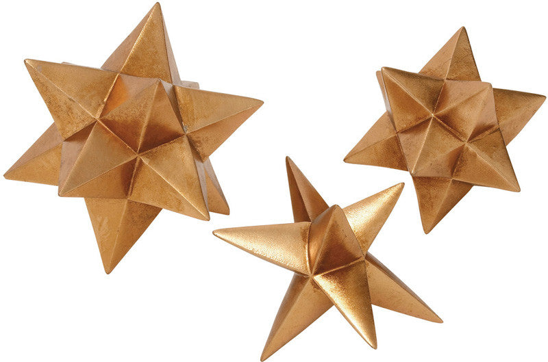 Bayden Hill Ps Star Decor S/3 5", 6", 8"h