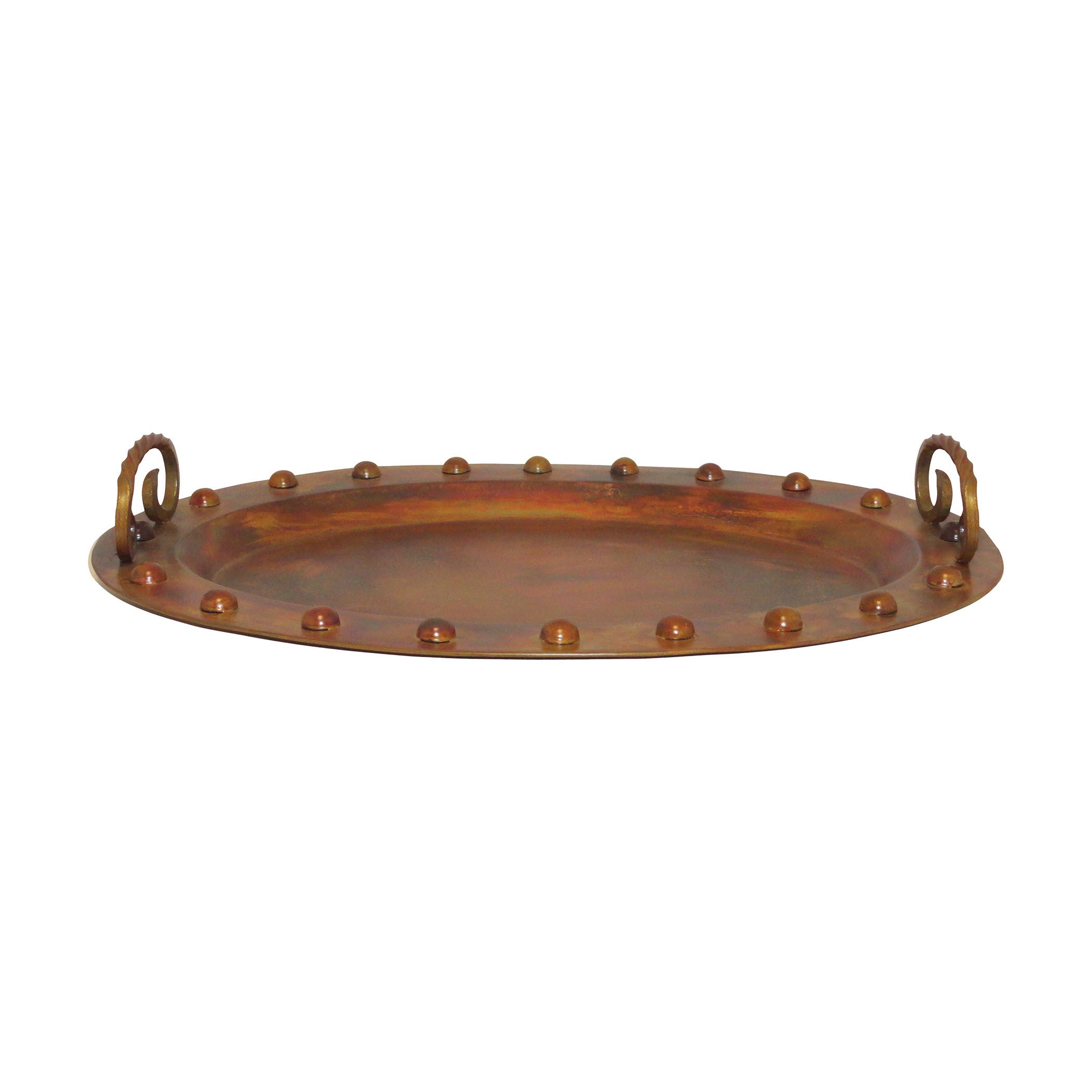 Pomeroy Pom-644603 Misson Collection Burned Copper Finish Tray