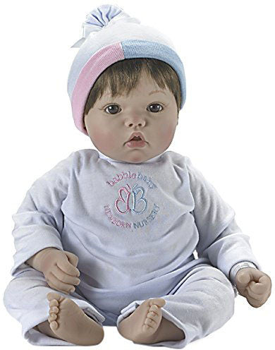 Madame Alexander Babble Baby, Brown Hair, Brown Eye Baby Face Doll