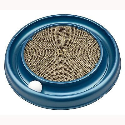 Bergan Turbo Scratcher Cat Toy 16" X 16" X 1.88" Ber-70128