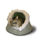 Furhaven Pet Products 91208394 Cat Cave - Sage