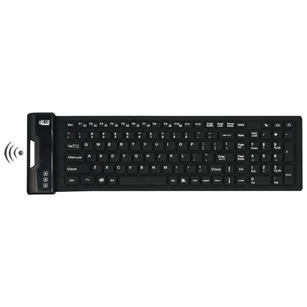 Adesso Wkb-2200ub Slimtouch 2200 Wireless Waterproof Antimicrobial Compact Keyboard