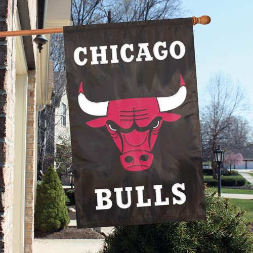 The Party Animal, Inc. Afbul Chicago Bulls Appliqué Banner Flag