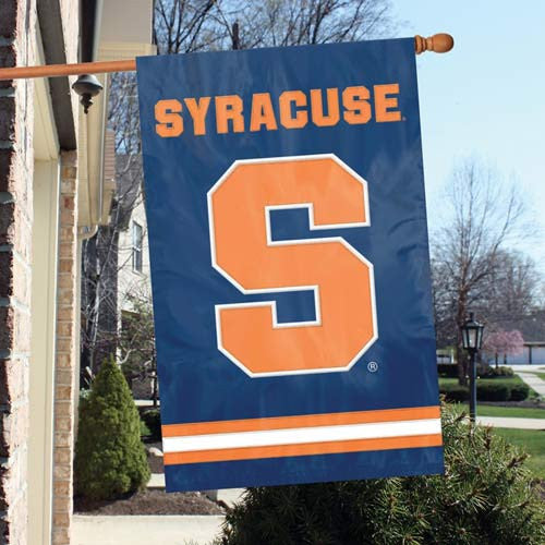 The Party Animal, Inc. Afcus Syracuse Orangemen Appliqué Banner Flag