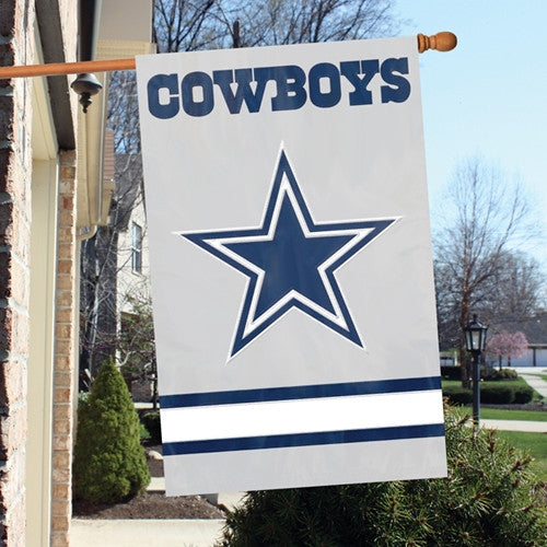 The Party Animal, Inc. Afda-2 Dallas Cowboysappliqué Banner Flag Star Design