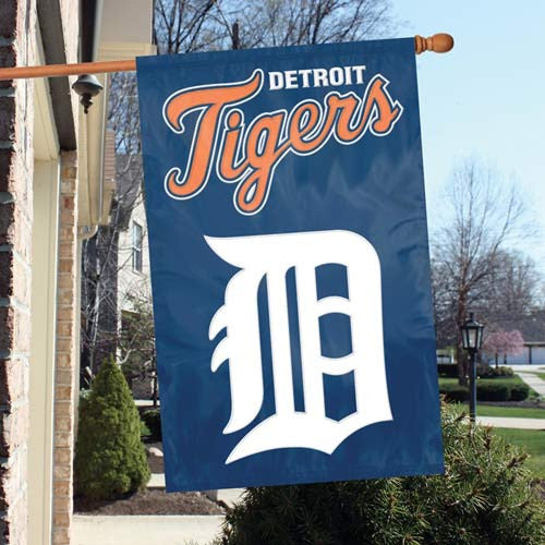 The Party Animal, Inc. Afdet Detroit Tigers Appliqué Banner Flag