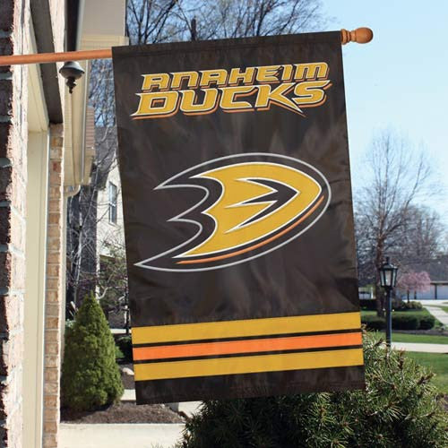 The Party Animal, Inc. Afduc Anaheim Ducks Appliqué Banner Flag