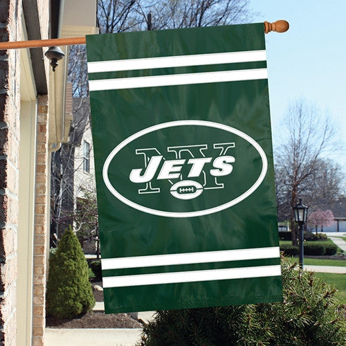 The Party Animal, Inc. Afje New York Jets Appliqué Banner Flag