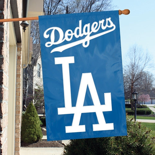 The Party Animal, Inc. Aflad Los Angeles Dodgers Appliqué Banner Flag