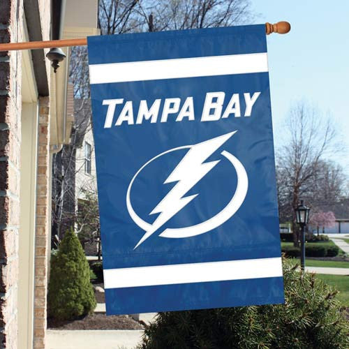 The Party Animal, Inc. Aflig Tampa Bay Lightning Appliqué Banner Flag