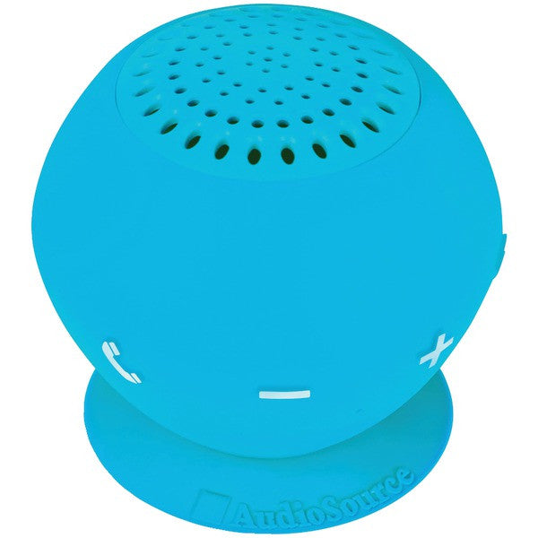Audiosource Sp2blu Sound Pop 2 Water-resistant Bluetooth Speaker (blue)