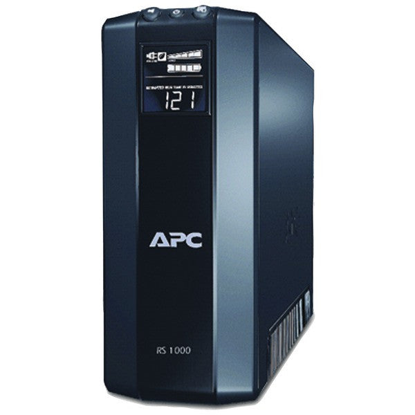 Apc Br1000g Power Saving Back Ups Rs System (output Power Capacity: 1,000va/600w; 8 Outlets—4 Ups/surge, 4 Surge Only)