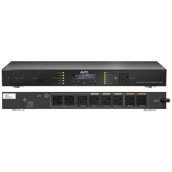 Apc G50b-20a2 9-outlet G-type 20-amp Rack-mountable Energy-saving Power Conditioner