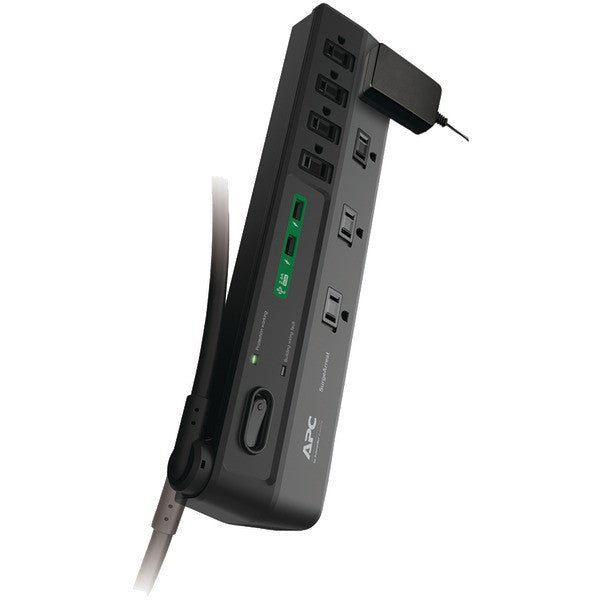 Apc P8u2 8-outlet Surgearrest Surge Protector With 2 Usb Charging Ports