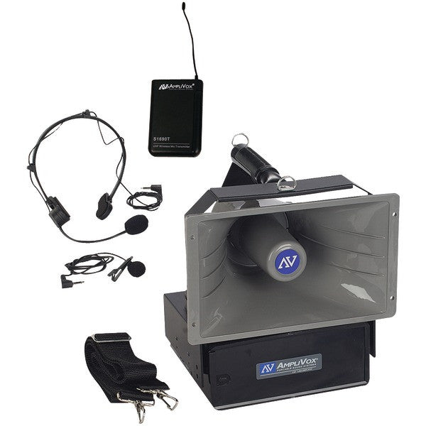 Amplivox Sw610a Half-mile Hailer (wireless)