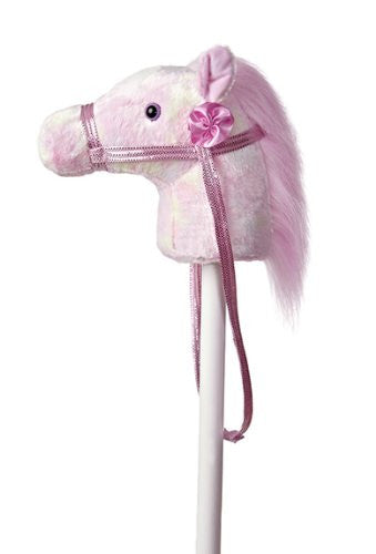 Aurora 02423 World World Giddy-up Fantasy Stick Pony 37" Plush, Rainbow