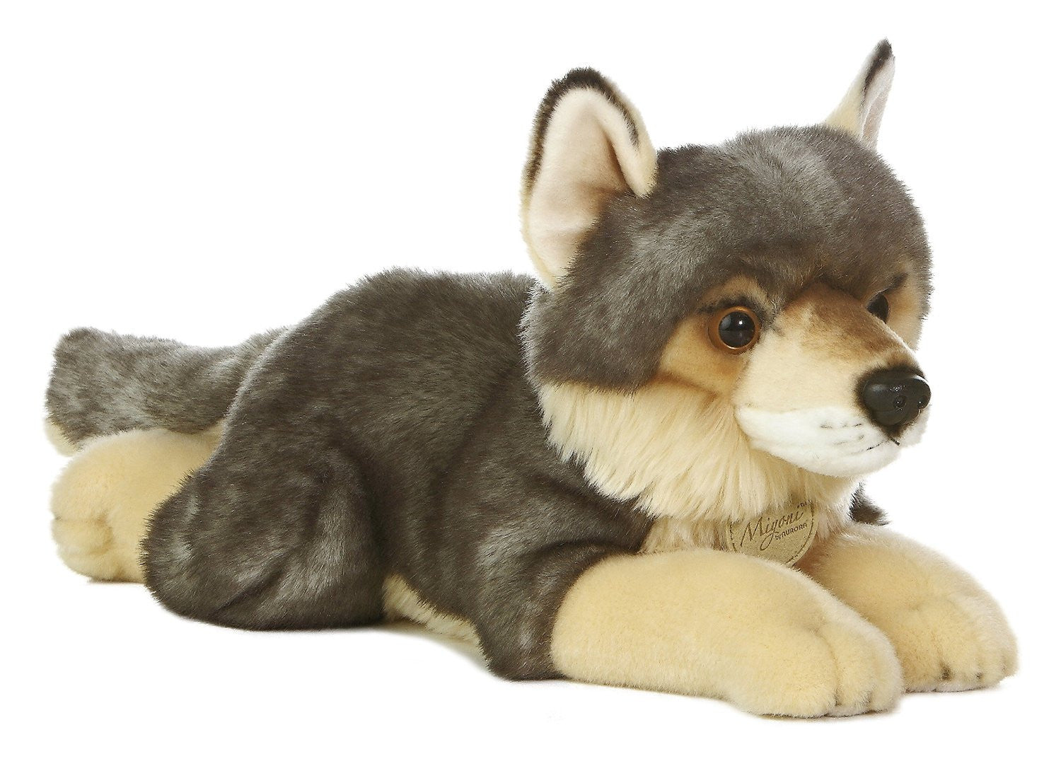 Aurora 10871 World Miyoni Wolf Plush, 16"