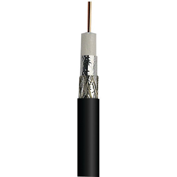 Axis Av82250 Bare Copper Single Rg6 Coaxial Cable, 1,000ft