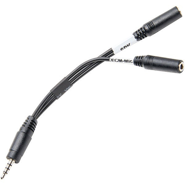 Azden Hx-mi I-coustics Hx-mi Trrs Microphone/headphone Interface Cable For Smartphones & Tablets