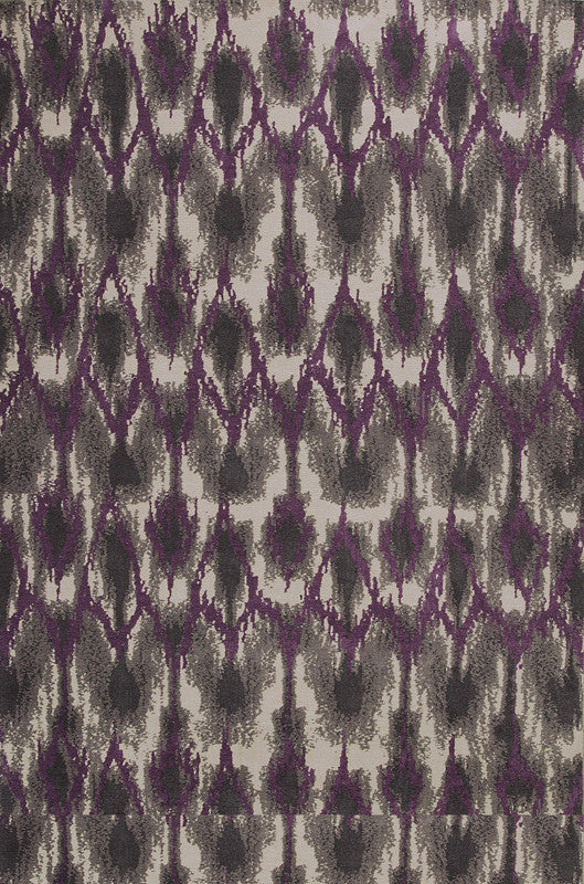 Kas Rugs Allure 4058 Grey/purple Horizon Hand-tufted 100% Polyester 2