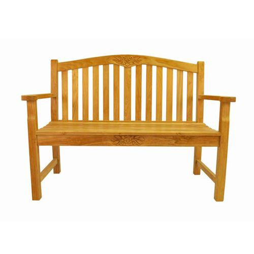 Anderson Teak Bh-050rs 50" Round Rose Bench